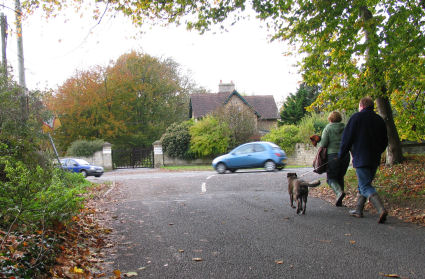 Junction of the A36 with Abbey Lane an Access Road to Freshford