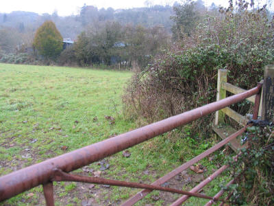 Looking Down to Freshford Mill from Rosemary Lane Somerset
