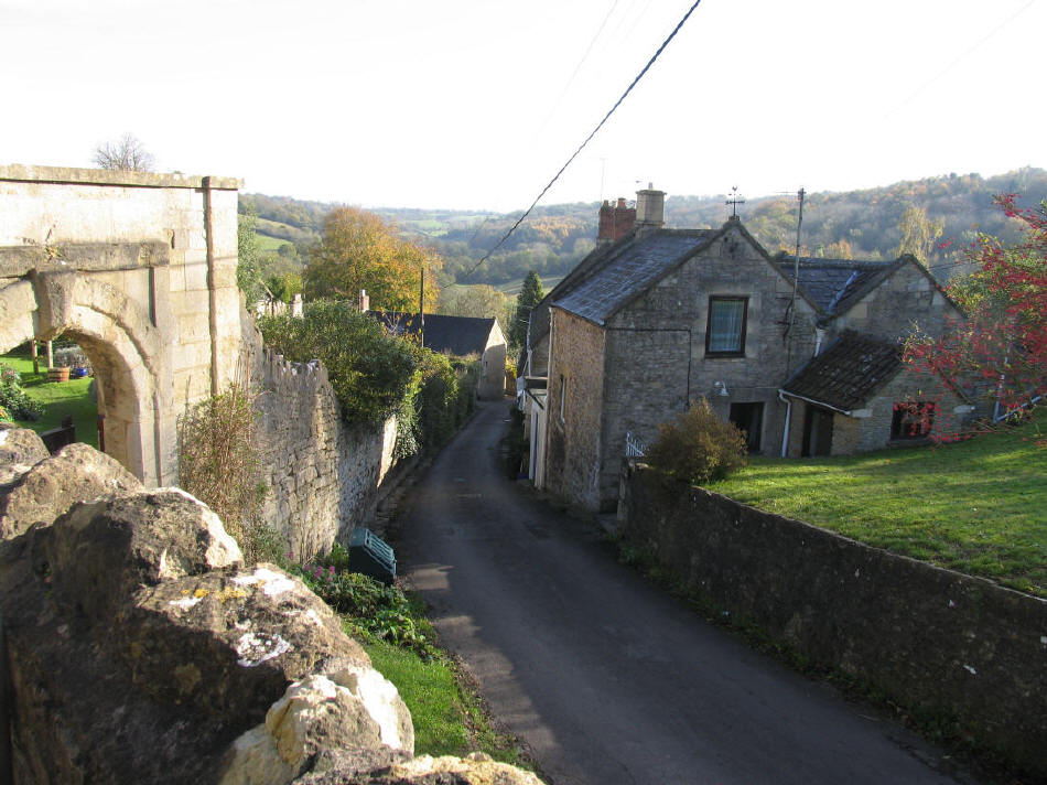 Near the top of Rosemary Lane, Sharpstone, in Somerset